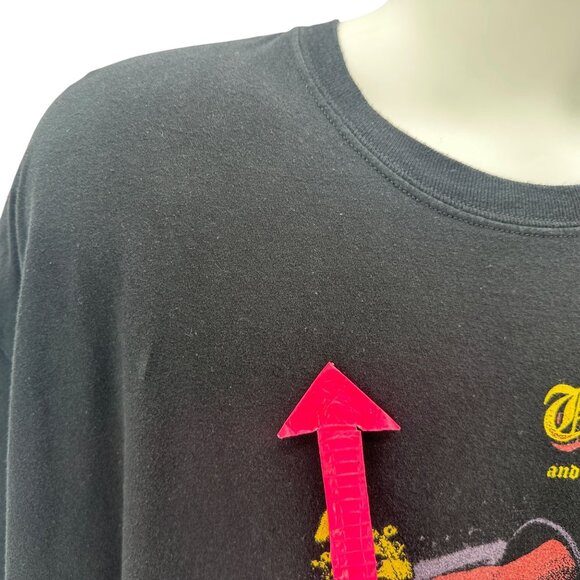 Uncle Acid And The Deadbeats Mens 2XL Shirt Dagger Hands Black Graphic T-Shirt - Picture 4 of 4